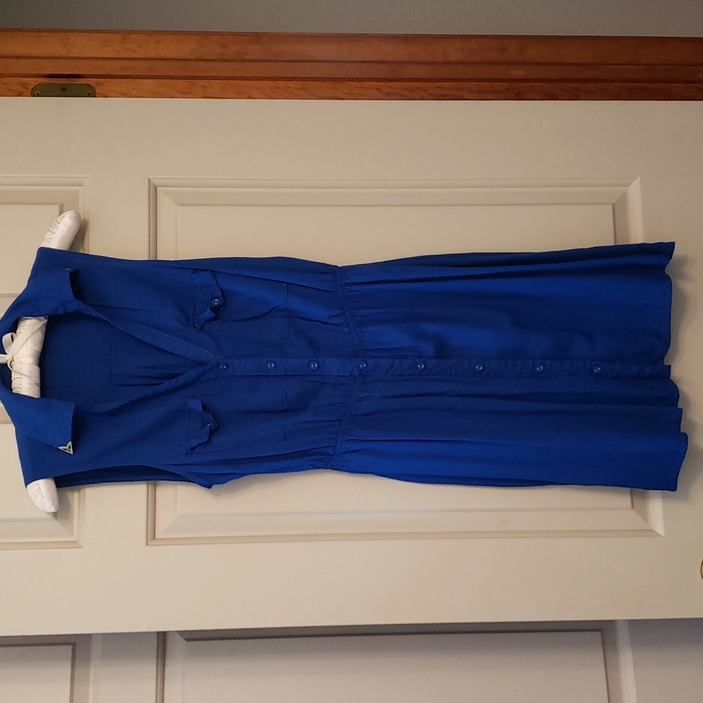 Ultra FLIRT blue sleeveless dress
